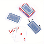 Custom Printed Classical Casino Playing Cards Own Logo Design Anti Cheating With Barcode Big Font Poker