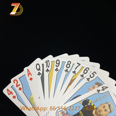 Cheap Shipping Tuck Box Poker Size Good Printing Flash Card Game Custom Logo Playing Cards