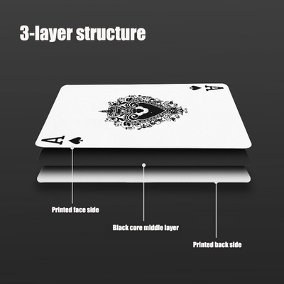 Taide Guandan Playing Card with Box High Quality Black Core Paper Board Game Card For Party