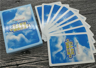 Advertising Custom Printed Playing Cards , OEM Logo Personalised Pack of Cards