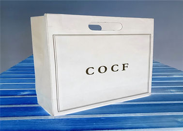 Offset Printing Personalised Paper Bags For Cosmetic / Electronics