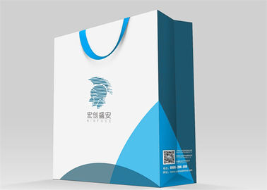 Silk - Screen Printing Paper Gift Bags With Handles Heat - Resistant