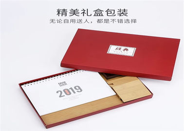Durable Desk Yearly Calendar Printing Services With Logo Customized