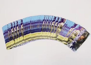 Regular Index 280gsm Blue Core Playing Cards PMS Printing