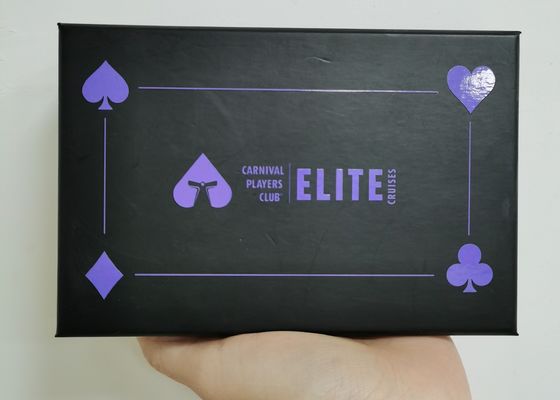 Custom Design Casino Plastic Playing Cards YH18 Both Side Matte Finish