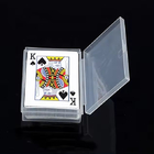 New Transparent Plastic Boxes Playing Cards Container PP Storage Case Packing Poker Game Card Box for Board Games