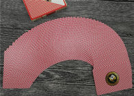 Custom 100 Percent Plastic Playing Cards / Plastic Poker Cards for Entertainment