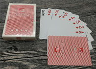 Custom Printed Poker Playing Cards , Linen Finish Matte Poker Games Cards