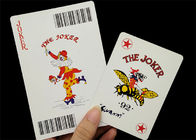 Jumbo Index Plastic Playing Cards , Custom Design Printing Poker Card Deck