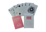Jumbo Index Poker Cards Plastic Casino Playing Cards Custom Made With Your Logo