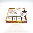 Customized Fun Paper Board Game Cards , Family Board Games To Play