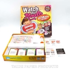 Customized Fun Paper Board Game Cards , Family Board Games To Play