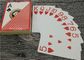 Casino PVC Plastic Playing Cards , Custom Logo Jumbo Index Waterproof Deck of Cards