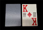 Customzised Plastic Barcode Playing Cards , PMS Plastic Poker Playing Cards