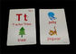 OEM Paper Animal Flash Cards / Children Memory Baby Learning Cards
