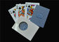 OEM Printed Personalized Poker Cards 0.3 - 0.32mm Plastic PVC Material