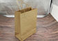 Foldable Screen Printing Paper Gift Bags / Small Paper Bags With Handles