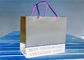 Eco - Friendly Customized Paper Gift Bags , White Retail Paper Carrier Bag