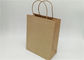 Foldable Small Paper Gift Bags With Logo Print / Paper Grocery Bags