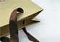 Recyclable Luxury Retail Kraft Paper Gift Bags With Hot Stamping