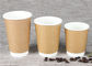 Fast Food Carrier Packaging Eco Friendly Paper Cups / Restaurant Take Out Boxes