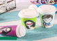 Eco Friendly Coffee Paper Cups / Foam Disposable Cups With PLA Lid