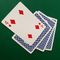 CMYK Print Card Games Poker Card Poker Set 1000PCS , 57*87MM Size