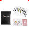 Black Core Playing Adult Card Games 250gsm C1S Tuck Poker Box For Primary Game