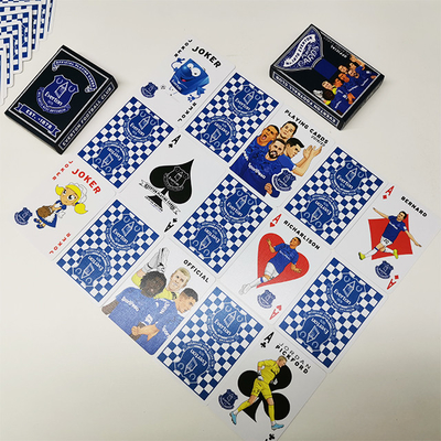 Custsom Playing Card Board Game Basketball Football Poker Cards Foil Stamping With Boxes