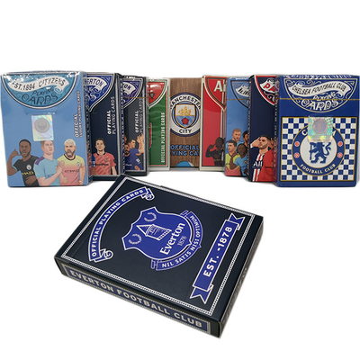 Custsom Playing Card Board Game Basketball Football Poker Cards Foil Stamping With Boxes