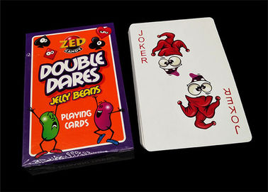 Waterproof PVC Plastic Deck Cards Outdoor Game Type with Tuck - Box