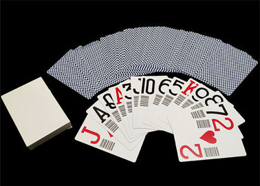 Normal Type Waterproof Pure Plastic Poker Cards High End for Casino