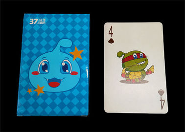 57*87mm Bridge Size Custom Printed Playing Cards Paper Offset Printing for Club