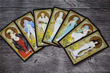 Front & Back Customization Tarot And Oracle Cards Paper Material for Entertainment