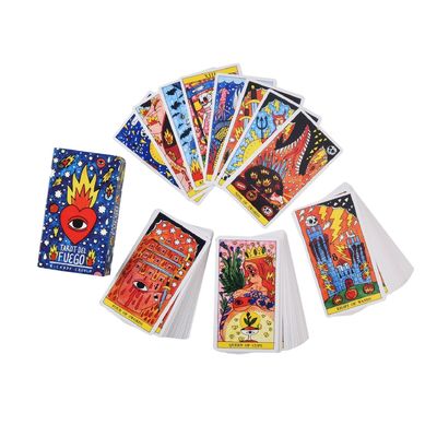 Cardboard Mystical Divination Fate Party Game Tarot Cards